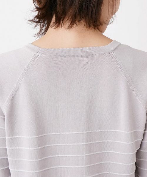 Leilian / レリアン ニット・セーター | ボーダークルーネックニット | 詳細8