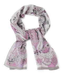 Leilian / レリアン マフラー・ショール・スヌード・ストール | ペイズリープリントストール【BINDA】