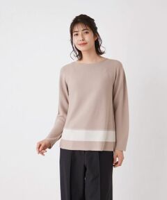 Leilian / レリアン ニット・セーター | ラインラウンドネックニット