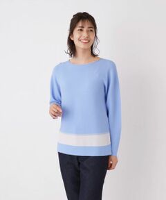 Leilian / レリアン ニット・セーター | ラインラウンドネックニット