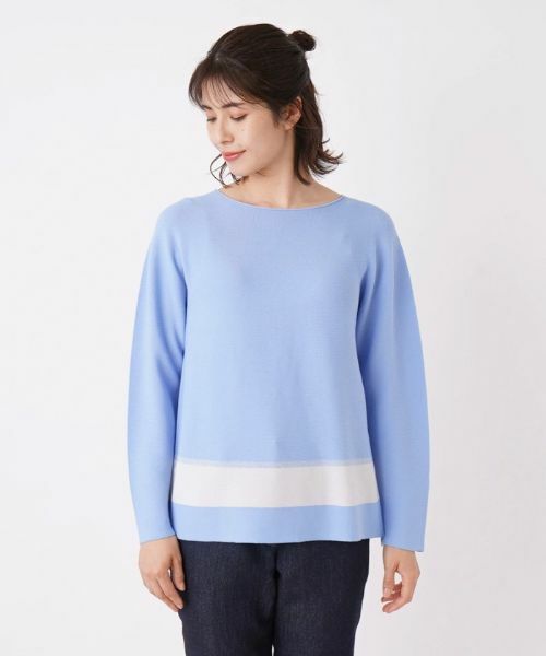 Leilian / レリアン ニット・セーター | ラインラウンドネックニット | 詳細10