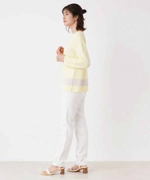 Leilian / レリアン ニット・セーター | ラインラウンドネックニット | 詳細5