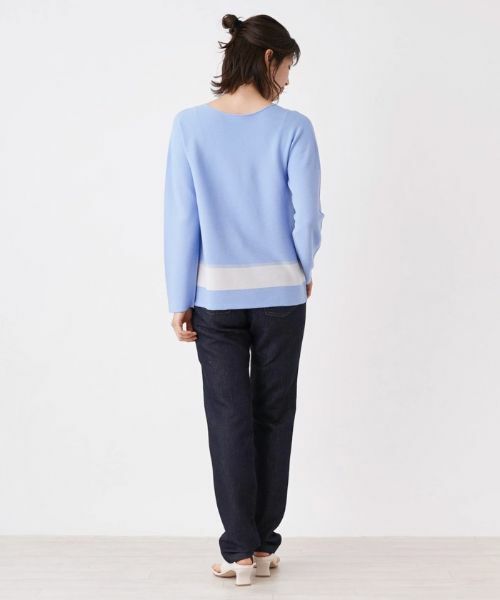 Leilian / レリアン ニット・セーター | ラインラウンドネックニット | 詳細9