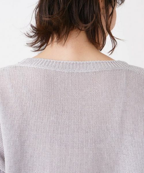 Leilian / レリアン ニット・セーター | スパンコール透かし編みニット【LE TRICOT PERUGIA】 | 詳細11