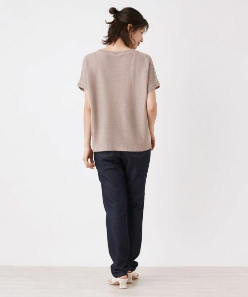 Leilian / レリアン ニット・セーター | スパンコール透かし編みニット【LE TRICOT PERUGIA】 | 詳細3