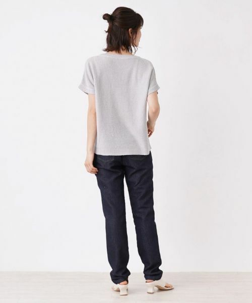 Leilian / レリアン ニット・セーター | スパンコール透かし編みニット【LE TRICOT PERUGIA】 | 詳細6