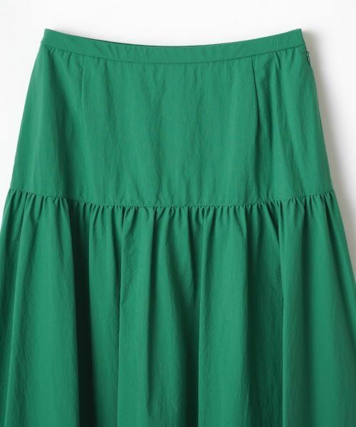 Leilian / レリアン ミニ・ひざ丈スカート | 洗えるギャザー切り替えロングスカート【my Perfect wardrobe】 | 詳細16