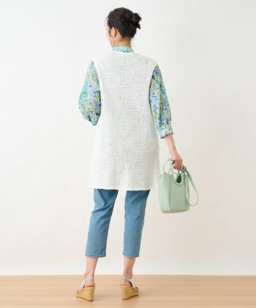 Leilian / レリアン テーラードジャケット | ニットジレ【Leilian the Week】 | 詳細11