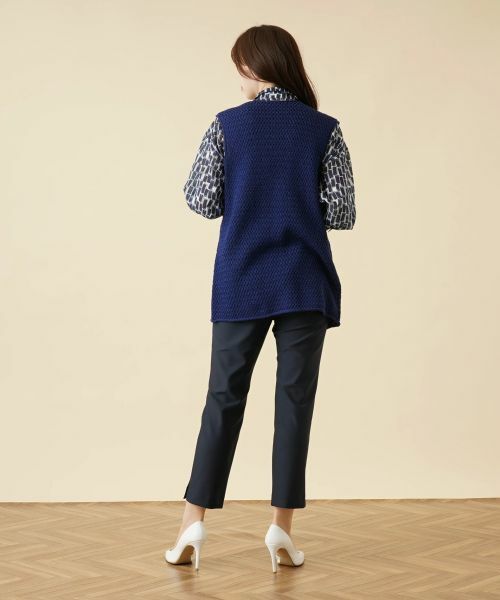 Leilian / レリアン テーラードジャケット | ニットジレ【Leilian the Week】 | 詳細3