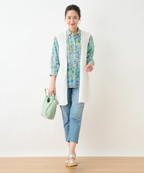 Leilian / レリアン テーラードジャケット | ニットジレ【Leilian the Week】 | 詳細7