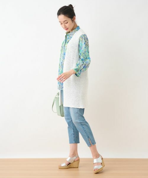 Leilian / レリアン テーラードジャケット | ニットジレ【Leilian the Week】 | 詳細9