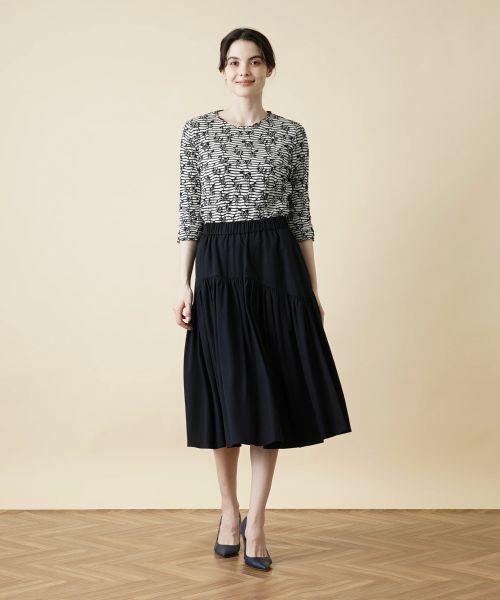 Leilian / レリアン ミニ・ひざ丈スカート | フレアロングスカート | 詳細1