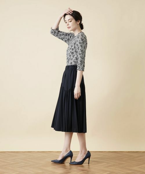 Leilian / レリアン ミニ・ひざ丈スカート | フレアロングスカート | 詳細2