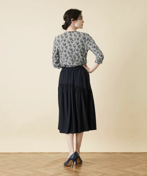 Leilian / レリアン ミニ・ひざ丈スカート | フレアロングスカート | 詳細3