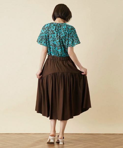 Leilian / レリアン ミニ・ひざ丈スカート | フレアロングスカート | 詳細6
