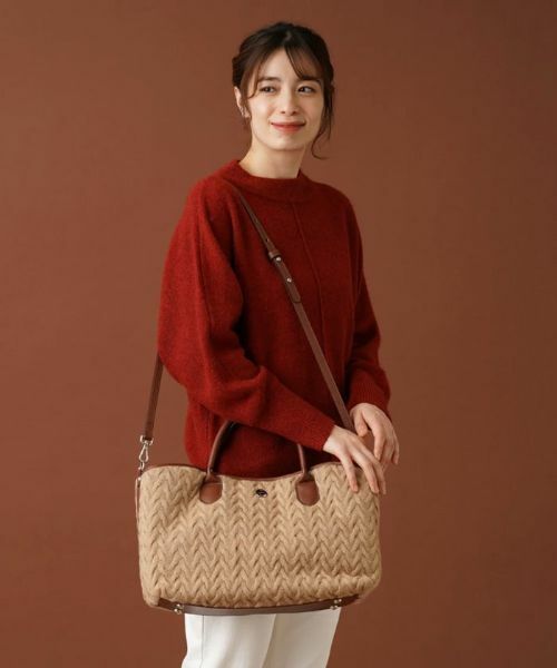 Leilian / レリアン ハンドバッグ | ニットハンドバッグ | 詳細11