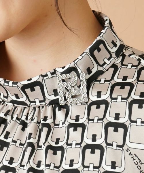 Leilian / レリアン ブローチ・コサージュ | ブランドロゴイニシャルブローチ【ROCHAS Premiere】 | 詳細3