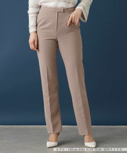 Leilian/レリアン ストレッチテーパードパンツ モカ 11(L) Leilian/レリアン ストレッチテーパードパンツ モカ 11(L)