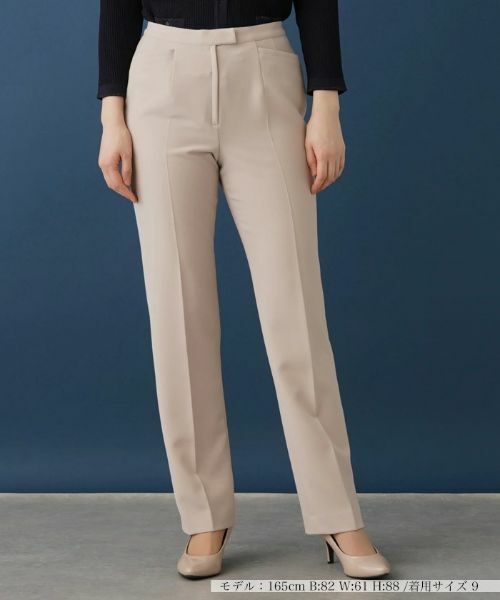 Leilian/レリアン ストレッチテーパードパンツ ベージュ 11(L) Leilian/レリアン ストレッチテーパードパンツ ベージュ 11(L)