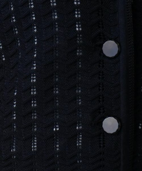 Leilian / レリアン テーラードジャケット | コットンニットジャケット | 詳細12