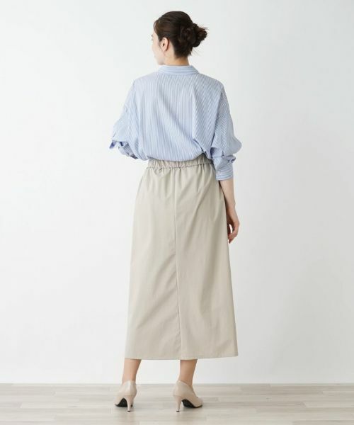 Leilian / レリアン ミニ・ひざ丈スカート | パッチポケットロングスカート | 詳細19