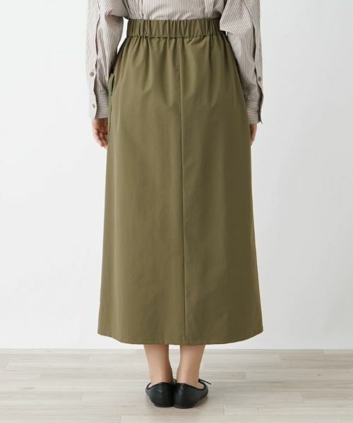 Leilian / レリアン ミニ・ひざ丈スカート | パッチポケットロングスカート | 詳細7