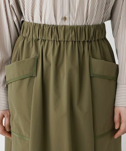 Leilian / レリアン ミニ・ひざ丈スカート | パッチポケットロングスカート | 詳細8