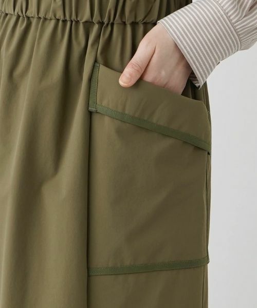 Leilian / レリアン ミニ・ひざ丈スカート | パッチポケットロングスカート | 詳細9