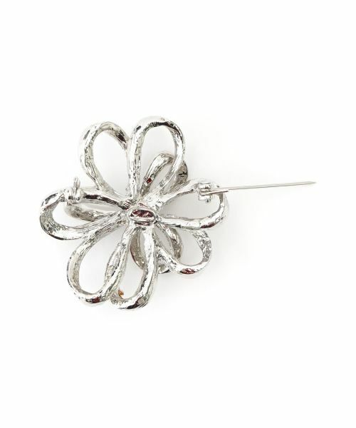Leilian / レリアン ブローチ・コサージュ | ビジューリボンブローチ | 詳細1