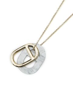 レリアン Leilian ペンダント （ライトグレー） レリアン Leilian ペンダント （ライトグレー） - ファッション