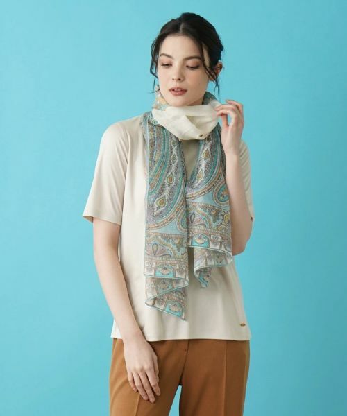 Leilian / レリアン マフラー・ショール・スヌード・ストール | ストール【BINDA】 | 詳細2