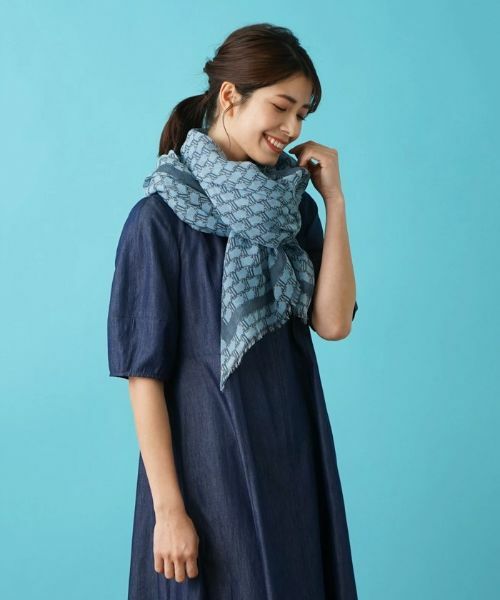 Leilian / レリアン マフラー・ショール・スヌード・ストール | モノグラムストール | 詳細2