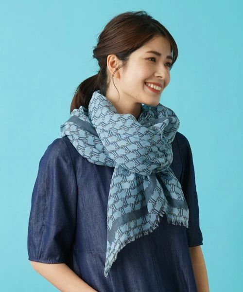Leilian / レリアン マフラー・ショール・スヌード・ストール | モノグラムストール | 詳細3