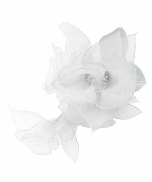 Leilian / レリアン ブローチ・コサージュ | オケージョンスタイルコサージュ（ライトグレー）