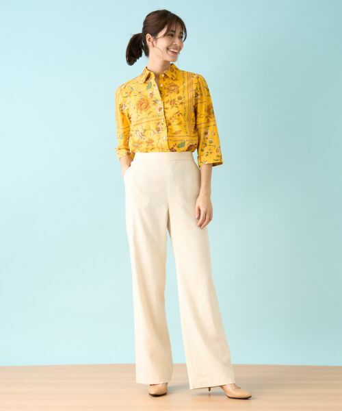 Leilian / レリアン その他パンツ | ワイドパンツ【ROCHAS Premiere】 | 詳細12