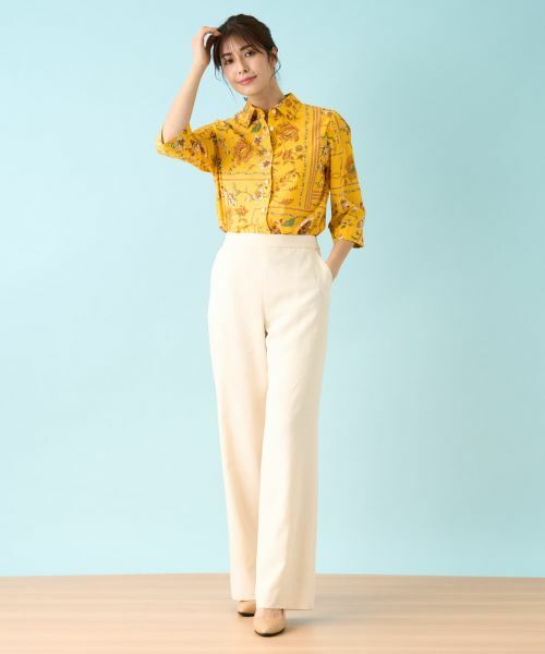 Leilian / レリアン その他パンツ | ワイドパンツ【ROCHAS Premiere】 | 詳細14