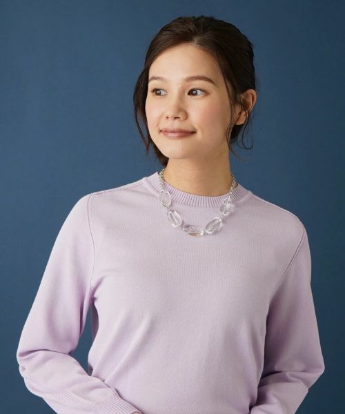 Leilian / レリアン ネックレス・ペンダント・チョーカー | クリアモチーフショートネックレス | 詳細4