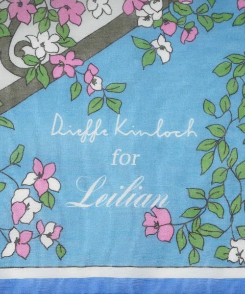 Leilian / レリアン マフラー・ショール・スヌード・ストール | コットンシルクロングストール | 詳細1