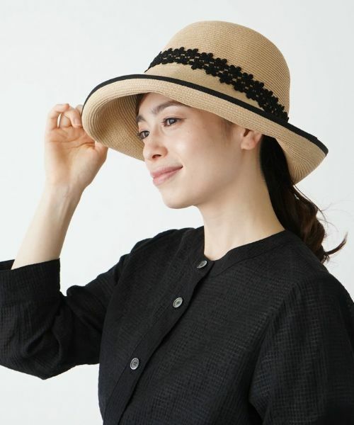 Leilian / レリアン ハット | フラワーレースハット | 詳細5