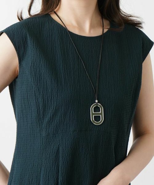 Leilian / レリアン ネックレス・ペンダント・チョーカー | メタルプレートロングネックレス | 詳細4