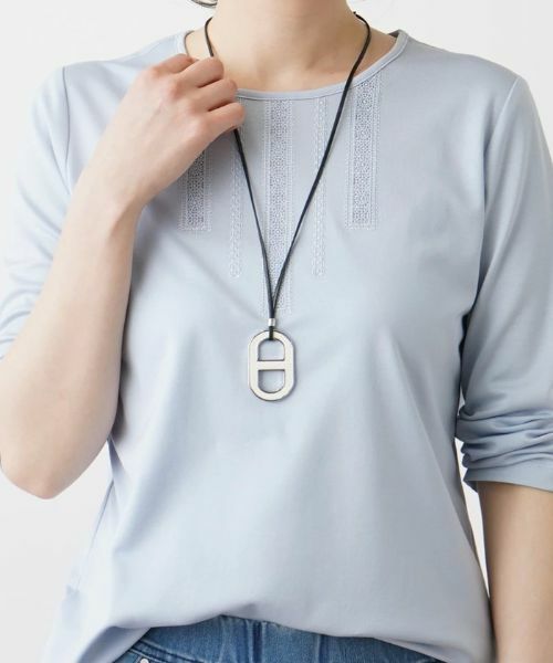 Leilian / レリアン ネックレス・ペンダント・チョーカー | メタルプレートロングネックレス | 詳細8