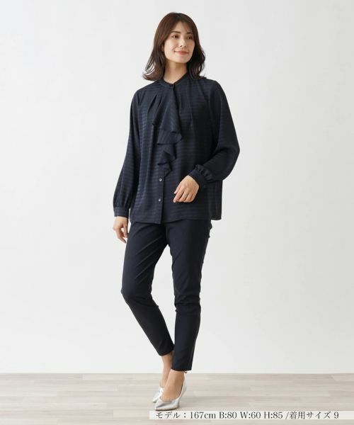 Leilian / レリアン シャツ・ブラウス | ロングスリーブブラウス【ROCHAS Premiere】 | 詳細1