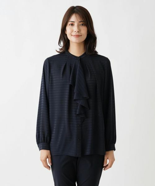 Leilian / レリアン シャツ・ブラウス | ロングスリーブブラウス【ROCHAS Premiere】 | 詳細4