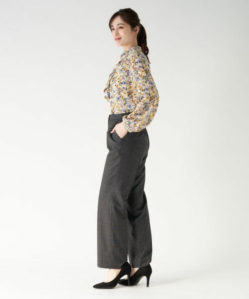 Leilian / レリアン その他パンツ | 【セットアップ対応商品】ウールストレートパンツ | 詳細1