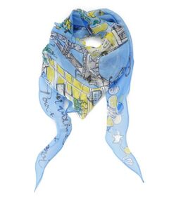 Leilian / レリアン バンダナ・スカーフ | シルクプリントスカーフ