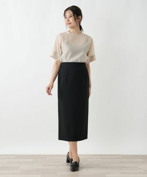 Leilian / レリアン ミニ・ひざ丈スカート | タイトスカート【BOURGE】 | 詳細1