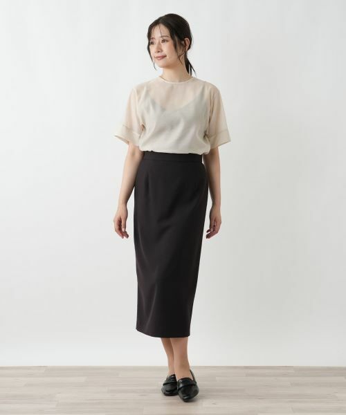 Leilian / レリアン ミニ・ひざ丈スカート | タイトスカート【BOURGE】 | 詳細4
