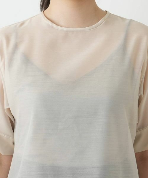 Leilian / レリアン カットソー | シアーカットソー【BOURGE】 | 詳細7