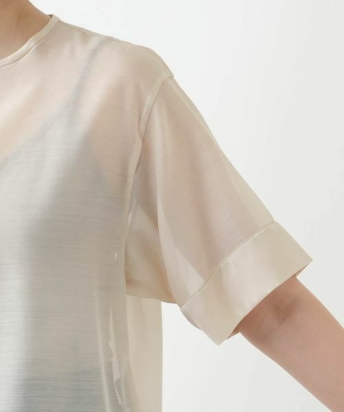 Leilian / レリアン カットソー | シアーカットソー【BOURGE】 | 詳細9