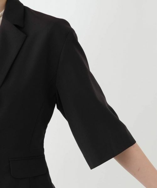 Leilian / レリアン テーラードジャケット | 五分袖ジャケット【BOURGE】 | 詳細12